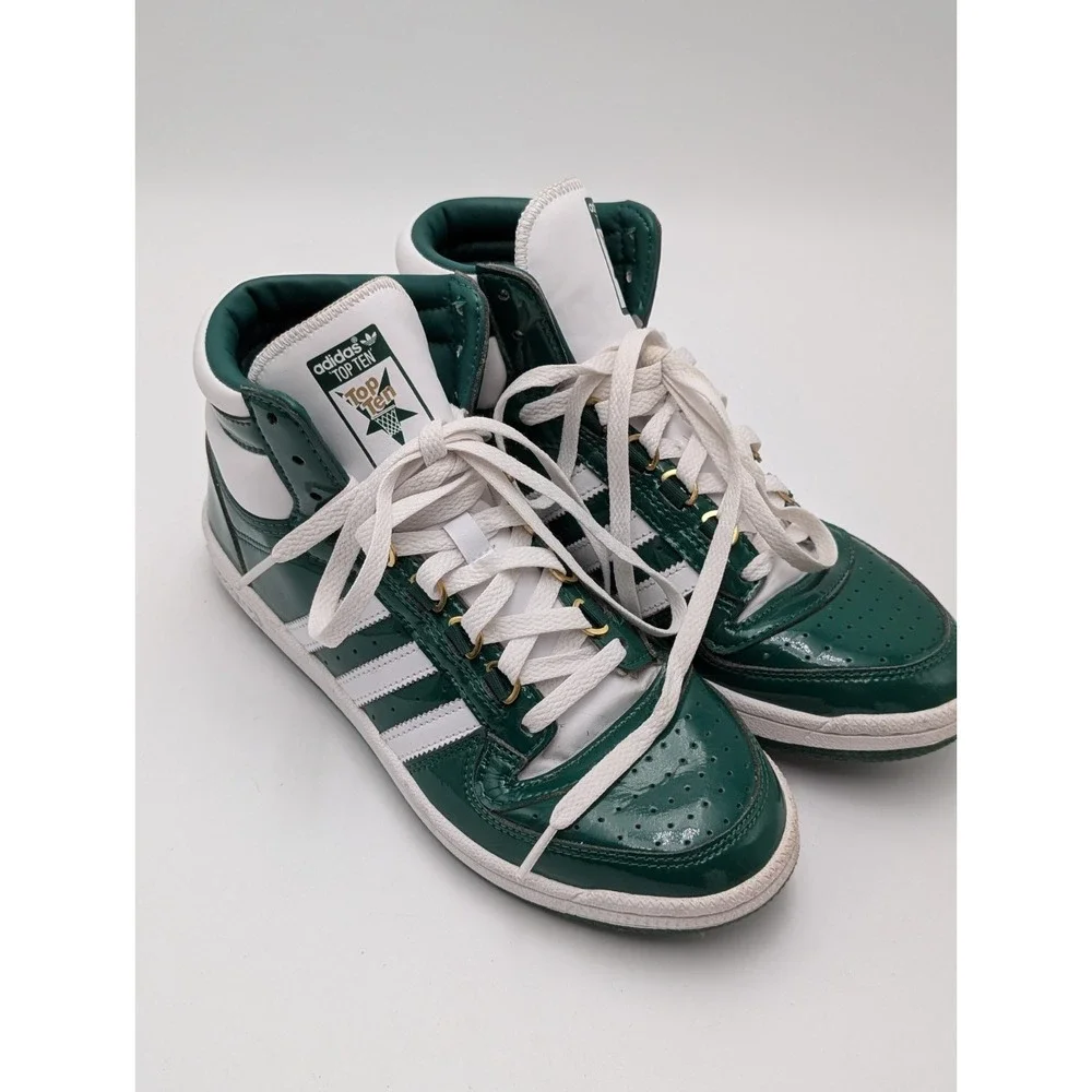 Adidas Originals Top Ten RB Men's Basketball‎ Shoes Green White Size 8 (FZ6192)